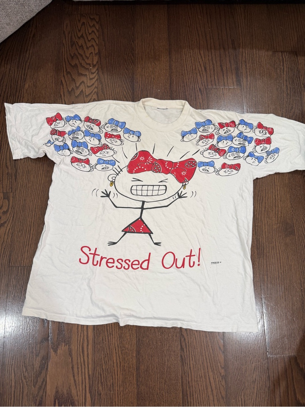Vintage 90s Stressed Out! Graphic